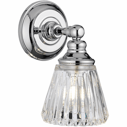 Lucas McKearn BB-KEYNES1-PC Keynes Contemporary Polished Chrome LED Wall Lamp