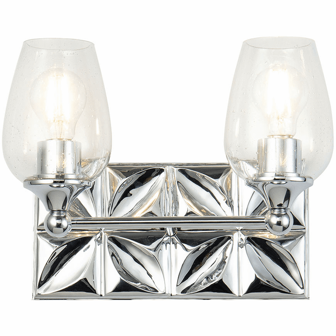 Lucas McKearn BB1300PC-2 Epsilon Contemporary Polished Chrome 2-Light ...