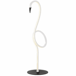Lucas McKearn EL-FLAMINGO-TL-WHITE Flamingo Modern White LED Table Lighting
