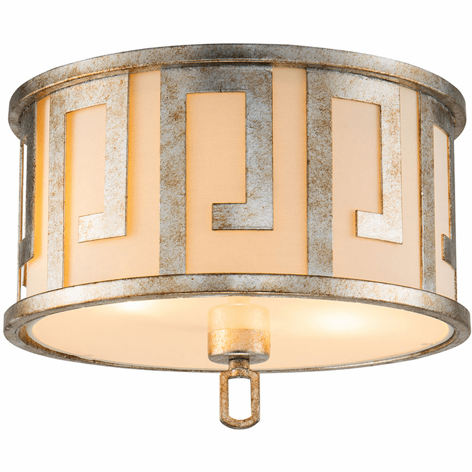 Lucas McKearn GN/LEMURIA/F-S Lemuria Traditional Antique Silver Ceiling Lighting Fixture