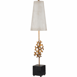 Lucas McKearn TA9710 Coral Luxe Contemporary Gold Table Lighting