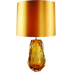 Lucas McKearn TLG3024 Valencia Contemporary Orange Table Lamp