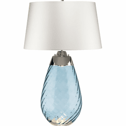 Lucas McKearn TLG3025L-OWSS Lena Modern Blue Table Top Lamp