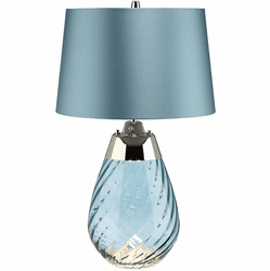 Lucas McKearn TLG3025S Lena Modern Blue Table Lamp Lighting
