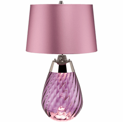 Lucas McKearn TLG3027S Lena Modern Plum Table Lamp