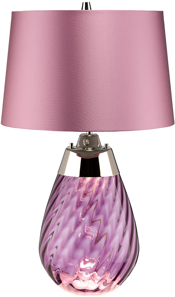 Lucas McKearn TLG3027S Lena Modern Plum Table Lamp - LMK-TLG3027S