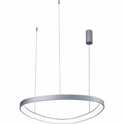 Lumpure 5355-848RPP-SLV-3 Florida Contemporary Silver LED 26" Drop Ceiling Lighting