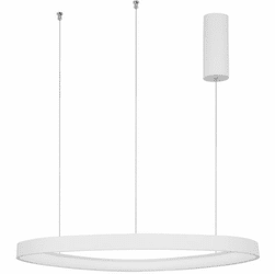 Lumpure 5355-848RPP-WH-3 Florida Contemporary Matte White LED 26" Ceiling Light Pendant