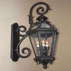 Maris Lighting 5403 5400 Series Traditional Exterior 9" Wall Light Fixture Reverse Lantern