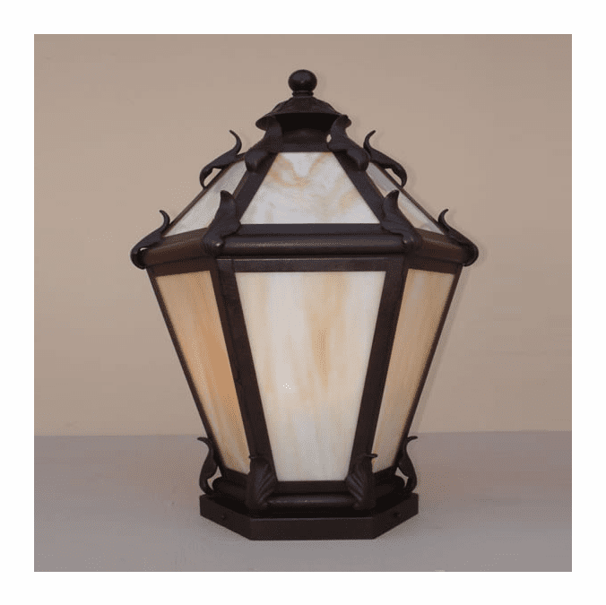 Maris Lighting 5407 5400 Series Traditional Exterior 9" Pier Mount Pilaster Lantern