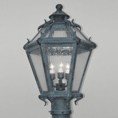 Maris Lighting 5414 5400 Series Traditional Outdoor 11" Lamp Post Light Fixture Post Lantern