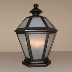 Maris Lighting 5547 5500 Series Traditional Exterior 16" Pier Mount Pilaster Lantern