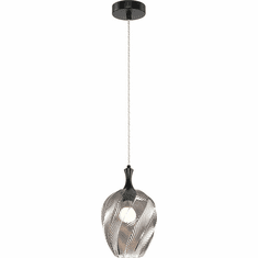 Mateo C30903MBSM Eesha Contemporary Matte Black Mini Pendant Lighting