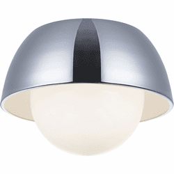 Mateo M11311CHOP Watson Modern Chrome LED 13" Ceiling Lighting Fixture