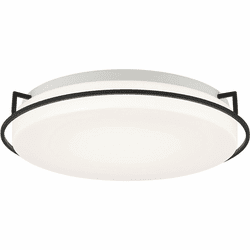 Mateo M14115MB Brammerton Modern Matte Black LED 15" Ceiling Lighting