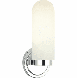 Mateo S01901CH Capsula Modern Chrome Wall Sconce