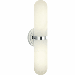 Mateo S01912CH Capsula Modern Chrome Bath Light Fixture