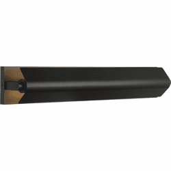 Mateo S16325BK Finneas Contemporary Black LED 25" Vanity Lighting Fixture