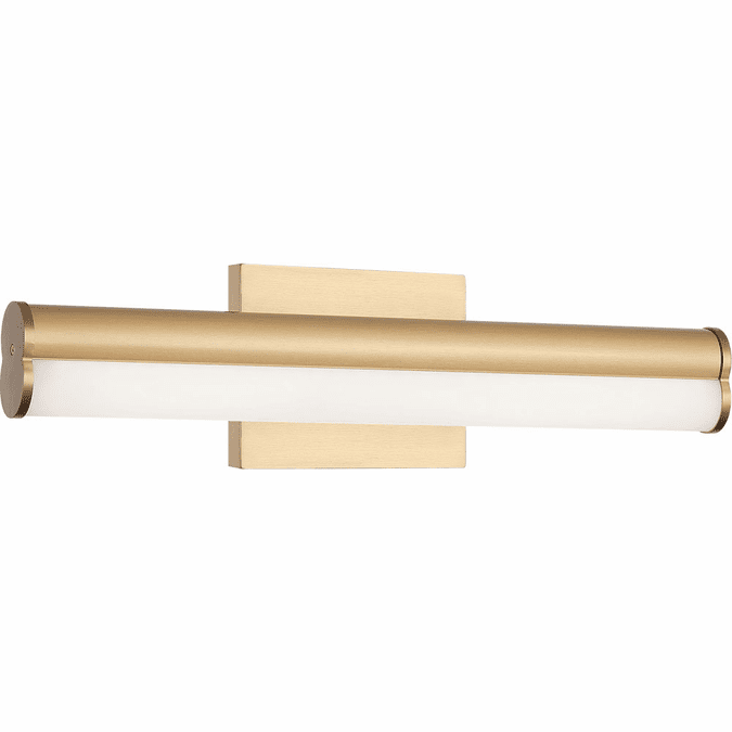 Mateo W36518AG Junction Modern Aged Gold Brass LED 18" Wall Lighting Fixture