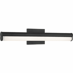 Mateo W36524MB Junction Modern Matte Black LED 24" Wall Sconce Lighting