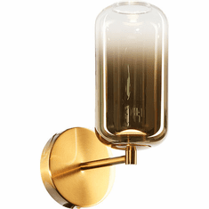Mateo W37411AGAG Refrax Modern Aged Gold Brass LED Wall Lamp