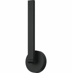 Mateo W39015MB Archie Modern Matte Black LED Wall Light Fixture