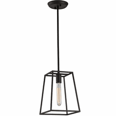 Matteo C57001RB Candor Modern Rusty Black 8.5" Foyer Lighting