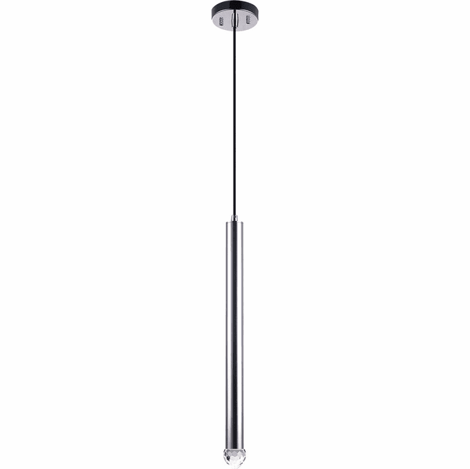 Matteo C78301CH Reign Modern Chrome LED Mini Pendant Lamp