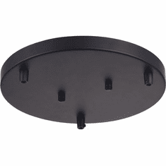 Matteo CP0103BK Contemporary Black 11" Multi Ceiling Canopy