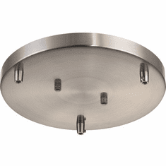 Matteo CP0103BN Contemporary Brushed Nickel 11" Multi Ceiling Canopy