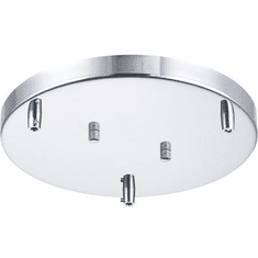 Matteo CP0103CH Contemporary Chrome 11" Multi Ceiling Canopy