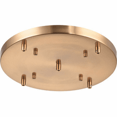 Matteo CP0105AG Contemporary Aged Gold Brass 14" Multi Ceiling Canopy