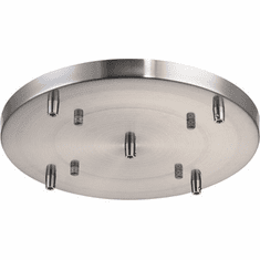 Matteo CP0105BN Modern Brushed Nickel 14" Multi Ceiling Canopy