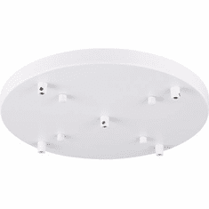 Matteo CP0105WH Modern White 14" Multi Ceiling Canopy