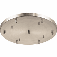 Matteo CP0107BN Modern Brushed Nickel 18" Multi Ceiling Canopy