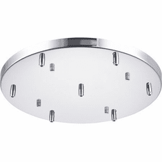 Matteo CP0107CH Contemporary Chrome 18" Multi Ceiling Canopy