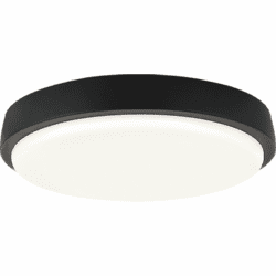 Matteo M16112MB Zane Matte Black LED 12" Ceiling Lighting
