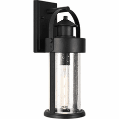 Matteo S09301MB Sophia Modern Matte Black Outdoor Wall Sconce Lighting