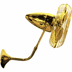 Matthews BP-GOLD-MTL Bruna Parede Ouro Wall Fan