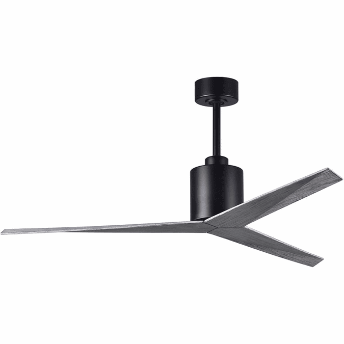 Matthews EK-BK-BW Eliza Contemporary Matte Black 56" Home Ceiling Fan