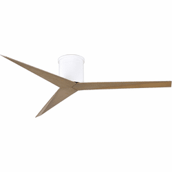 Matthews EKH-WH-GA Eliza Contemporary Gloss White Interior/Exterior 56" Ceiling Fan