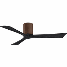 Matthews IR3H-WN-BK-52 Irene Modern Walnut 52" Ceiling Fan