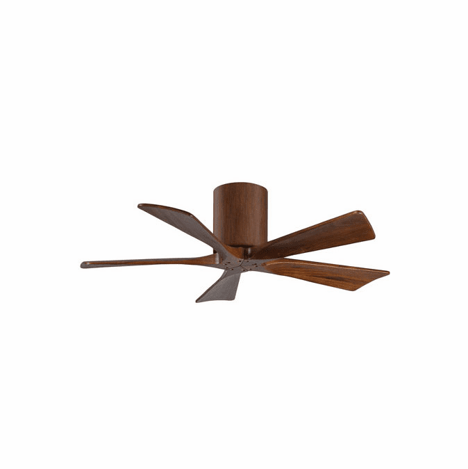 Matthews IR5H-WN-WA-42 Irene Contemporary Walnut Tone 42" Ceiling Fan