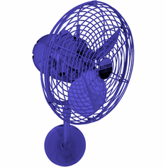 Matthews MP-BLUE-MTL Michelle Parede Contemporary Safira Wall Fan