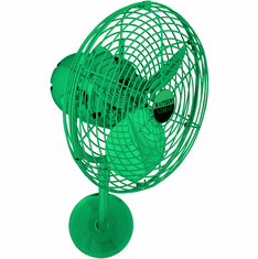 Matthews MP-GREEN-MTL Michelle Parede Contemporary Esmerelda Wall Fan