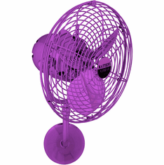Matthews MP-LTPURPLE-MTL Michelle Parede Contemporary Ametista Wall Fan