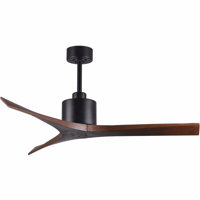 Matthews MW-BK-WA-52 Mollywood Modern Matte Black 42" Home Ceiling Fan