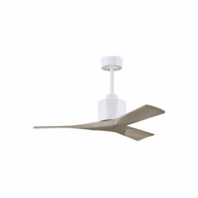 Matthews NK-MWH-GA-42 Nan Contemporary Matte White 42" Ceiling Fan