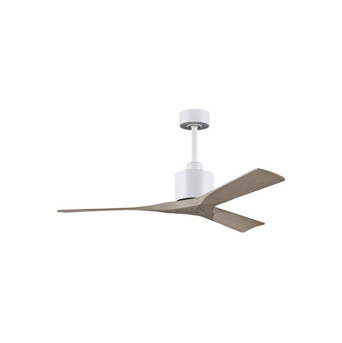 Matthews NK-MWH-GA-52 Nan Modern Matte White 52" Home Ceiling Fan