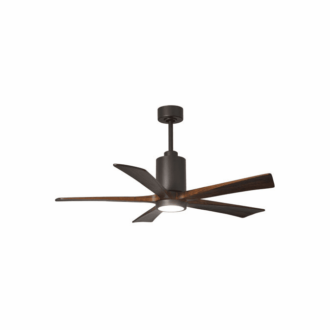 Matthews PA5-TB-WA-52 Patricia Modern Textured Bronze LED 52" Home Ceiling Fan